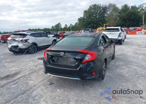 2020 Honda Civic Lx from USA, damaged, VIN 19XFC2F6XLE025590